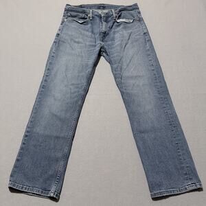 Levi’s 559 Jeans Men's Blue Denim Straight Leg Low Rise Distressed Classic 34x30